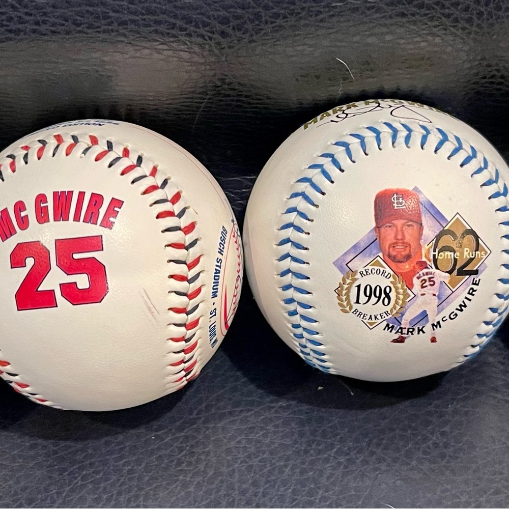 Mark McGwire Commemorative Baseballs
